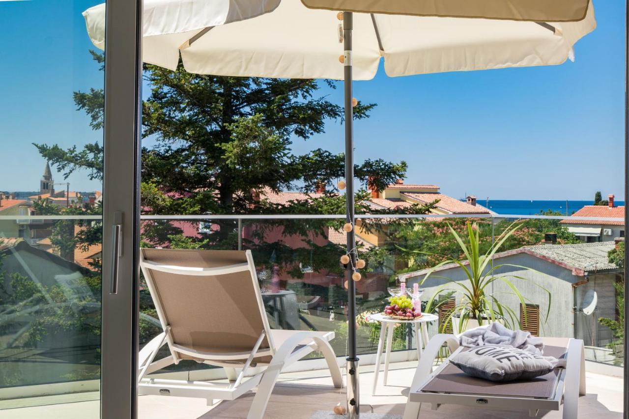 Villa Elena Deluxe Mit Whirlpool Und Beheiztem Pool Am Meer Und Wunderschoenen Blick Auf Die Brijuni Inseln Fazana Luaran gambar