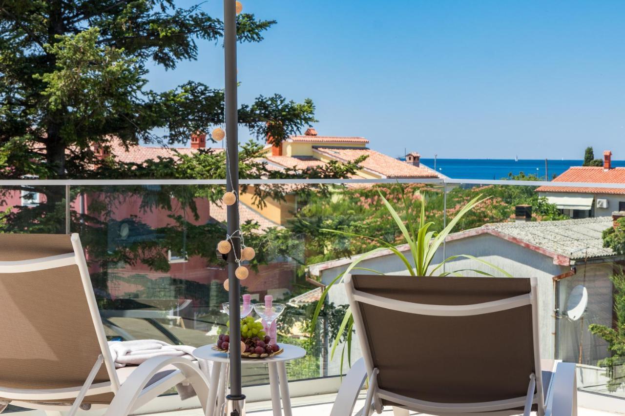 Villa Elena Deluxe Mit Whirlpool Und Beheiztem Pool Am Meer Und Wunderschoenen Blick Auf Die Brijuni Inseln Fazana Luaran gambar